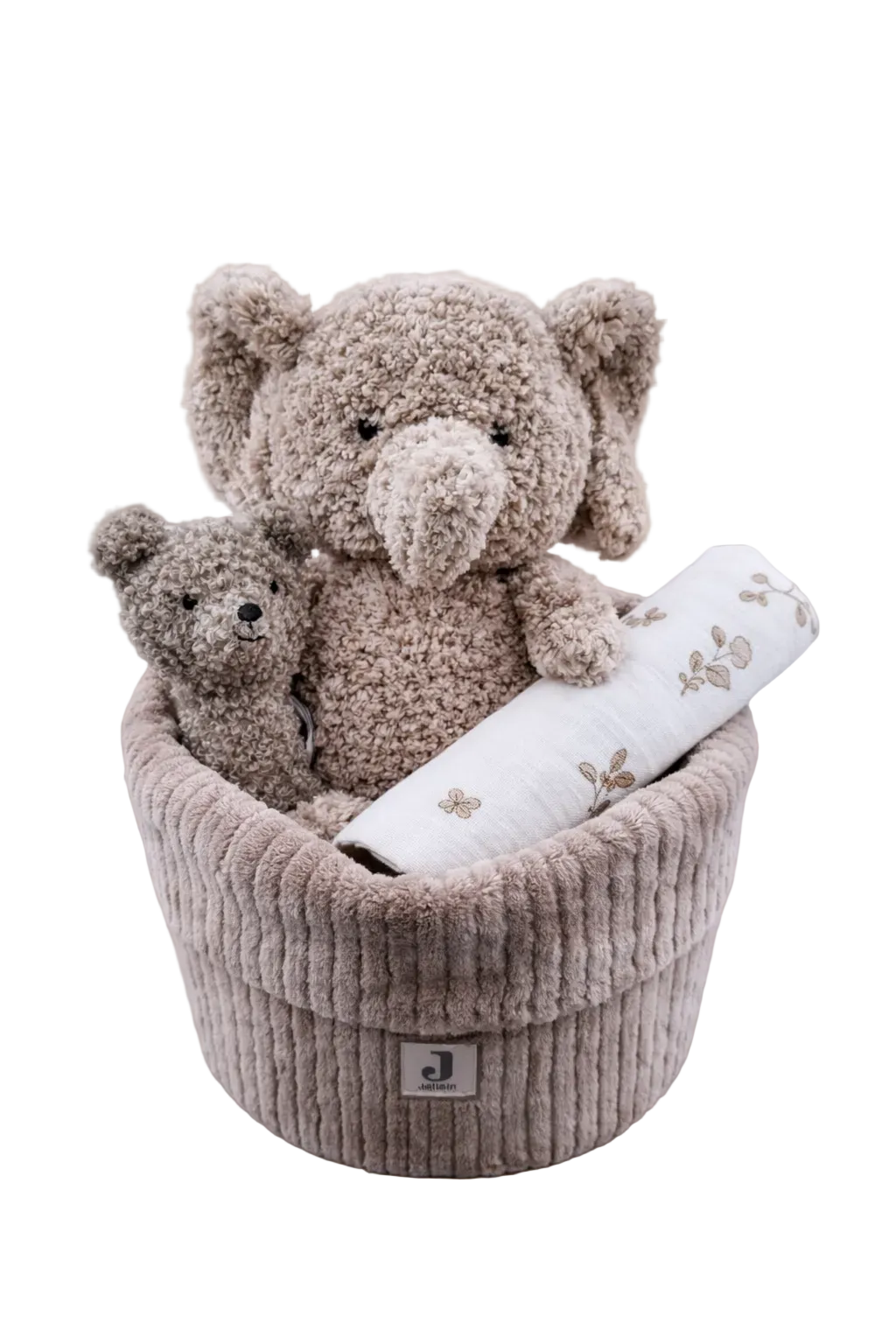 Jollein Mandje Olifant Bruin