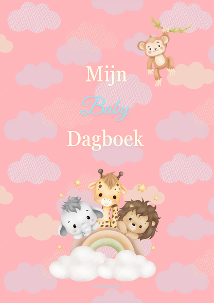 Baby dagboek - baby eerste jaar invulboek - baby boek