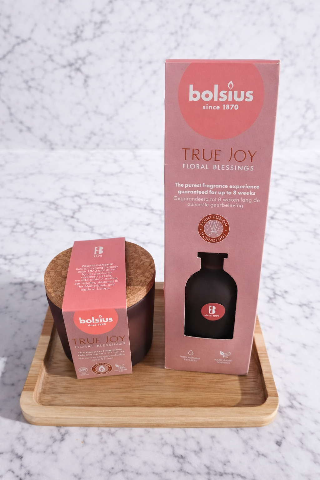 Bolsius True Joy Bovenaanzicht 