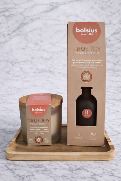 Bolsius Vanille Delight Vooraanzicht 