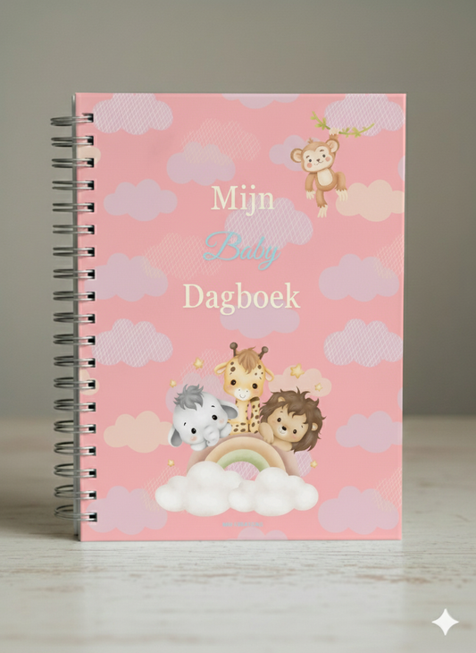 Baby dagboek - baby eerste jaar invulboek - baby boek
