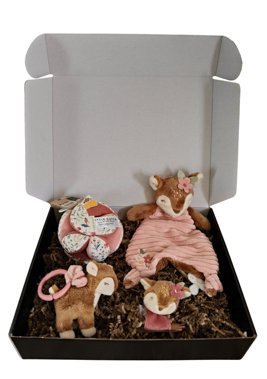 Little dutch Cadeaupakket Grijpbal Meisje