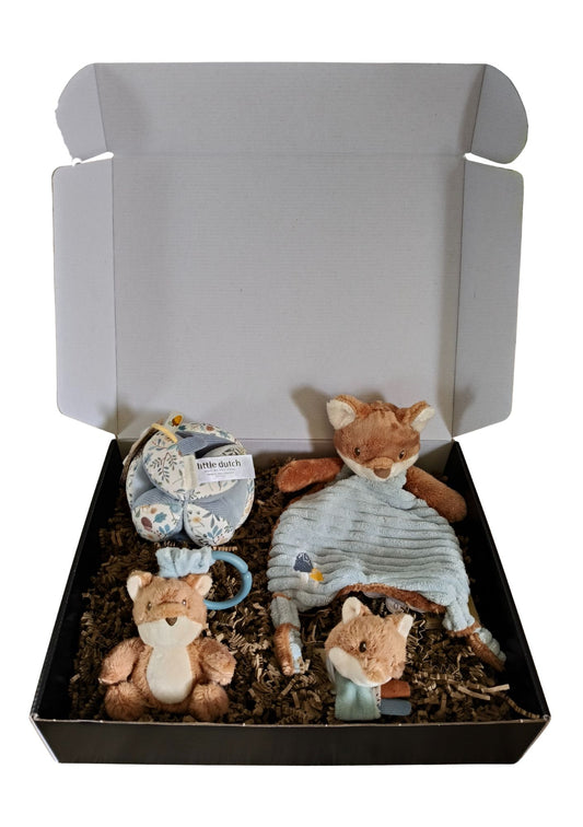 Little dutch Cadeaupakket Grijpbal Jongentje