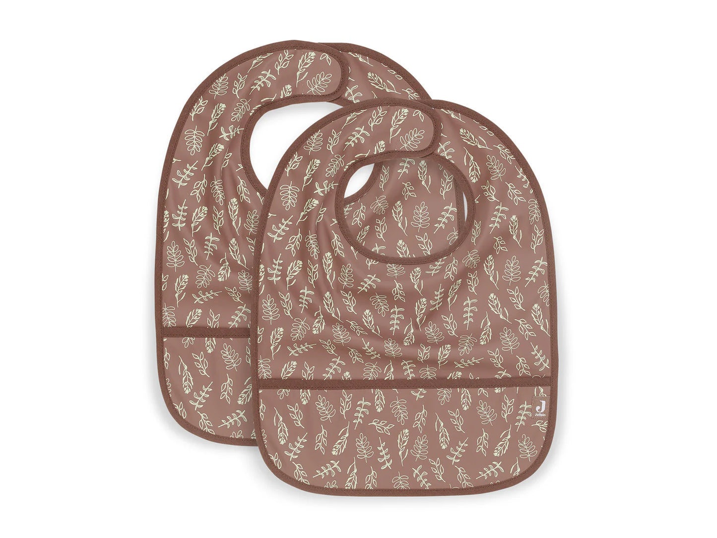 Jollein Slabber Chestnut Twee Stuks 
