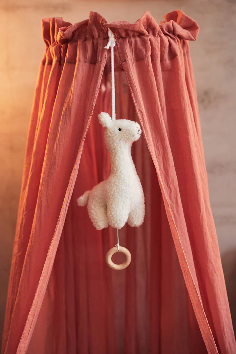 Jollein - Sluier 155x280 cm  - Vintage - Roze